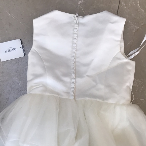 - Beige David’s Bridal gown NWT Sz 8 - Picture 3 of 8